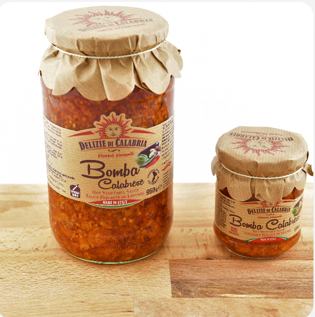 Bomba Calabrese 180g – Stark Italiensk Delikatess från Kalabrien