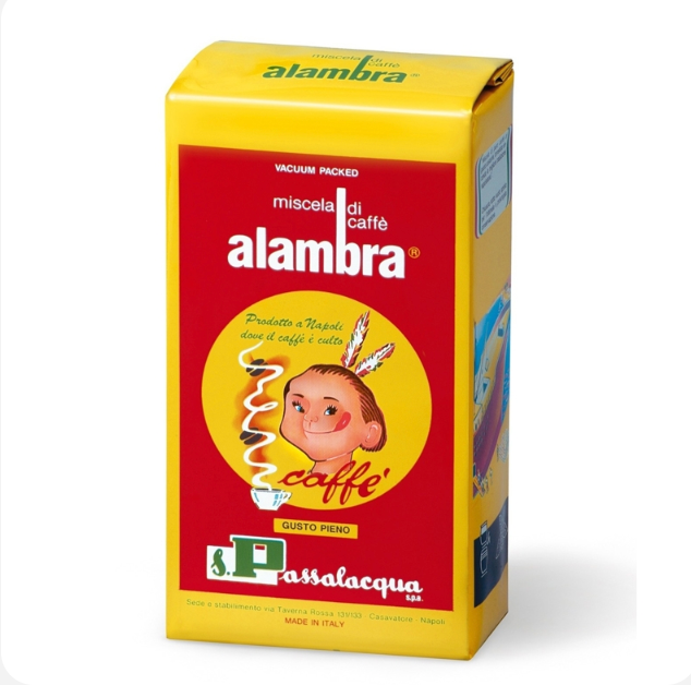 Caffè Passalacqua Alambra 250g – Italiensk Espresso från Neapel