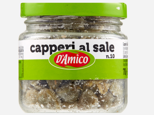 Kapris i Salt 70g – Traditionell Italiensk Smaksättare