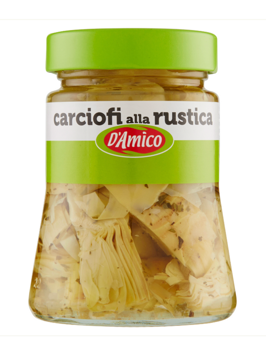 Grillad Kronärtskocka i Olja 280g – Italiensk Delikatess