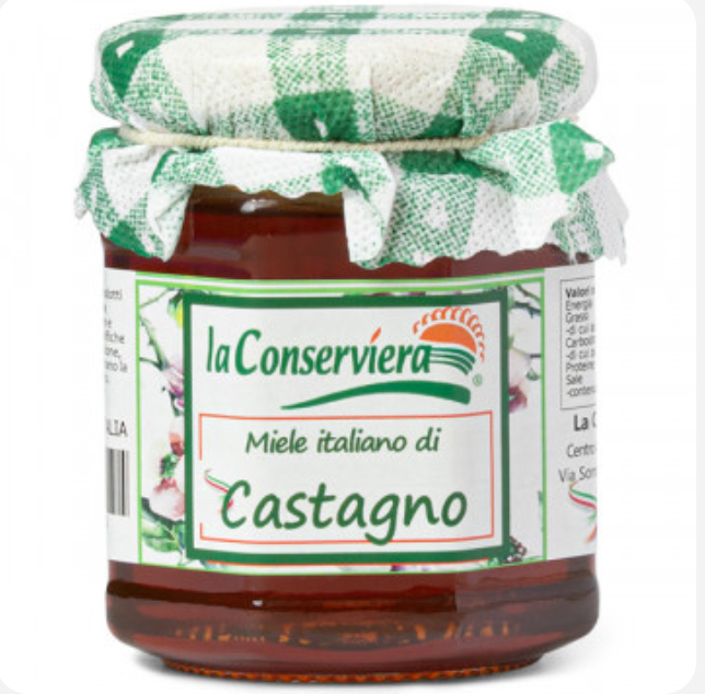 Italiensk Kastanjehonung 250g – Intensiv & Gourmet