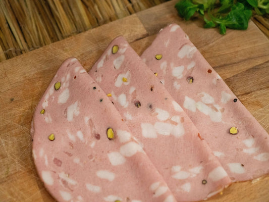 Mortadella med pistagenötter (Stor) 6kg